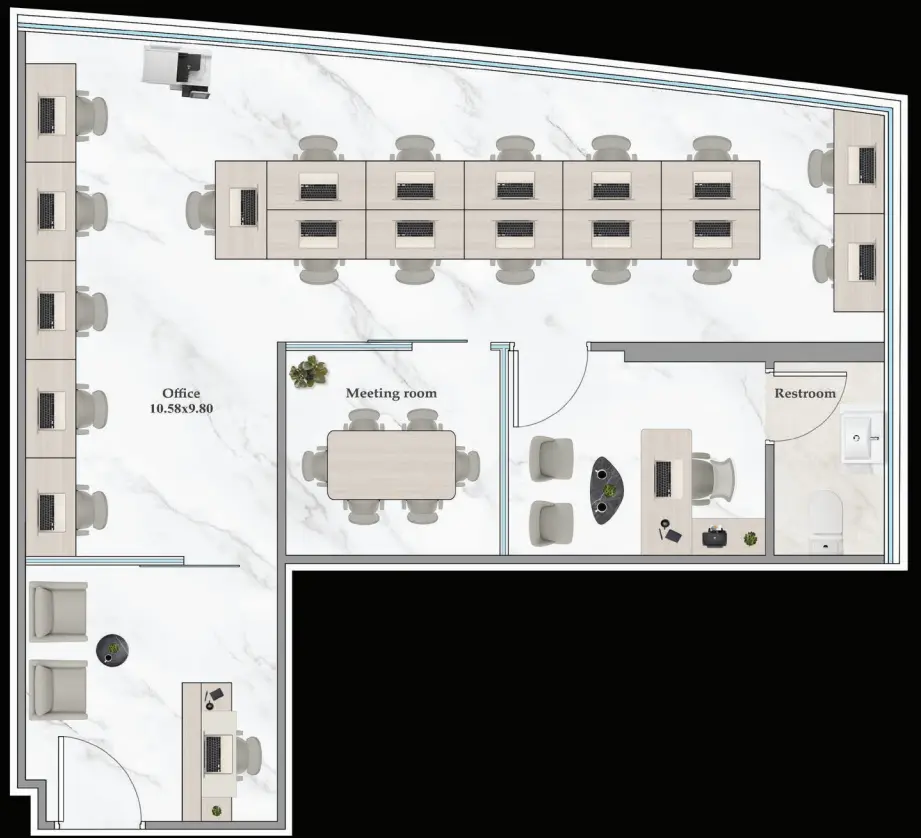 Office #ASPZ-F03-318