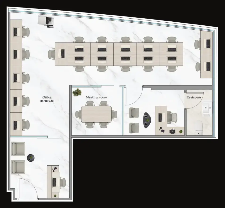 Office #ASPZ-F06-618