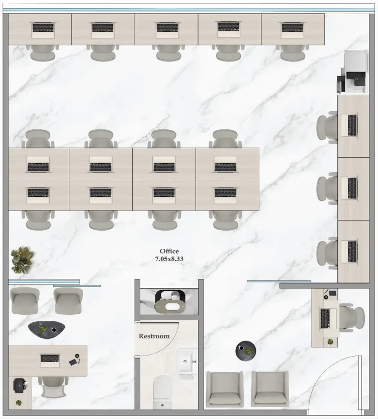 Office #ASPZ-F04-410