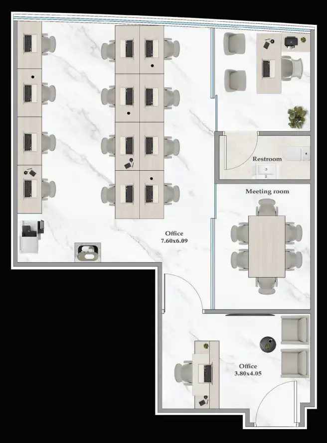 Office #ASPZ-F12-1203