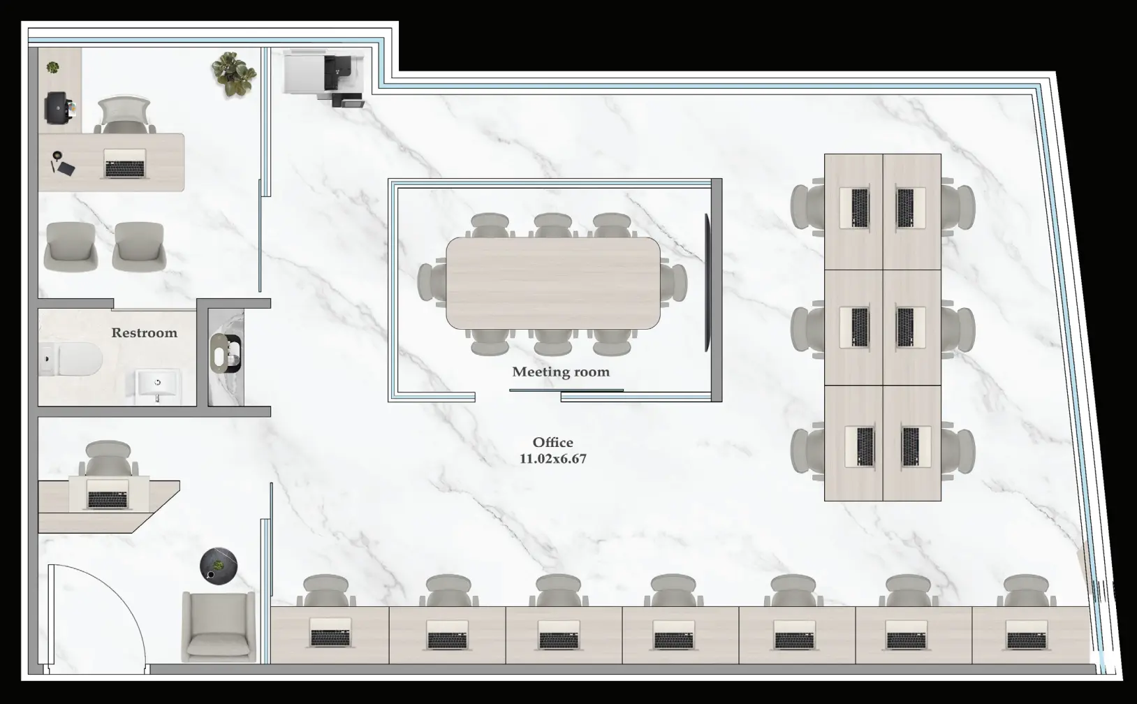 Office #ASPZ-F03-309