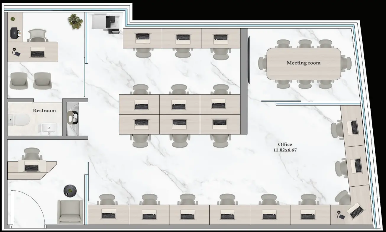 Office #ASPZ-F04-409