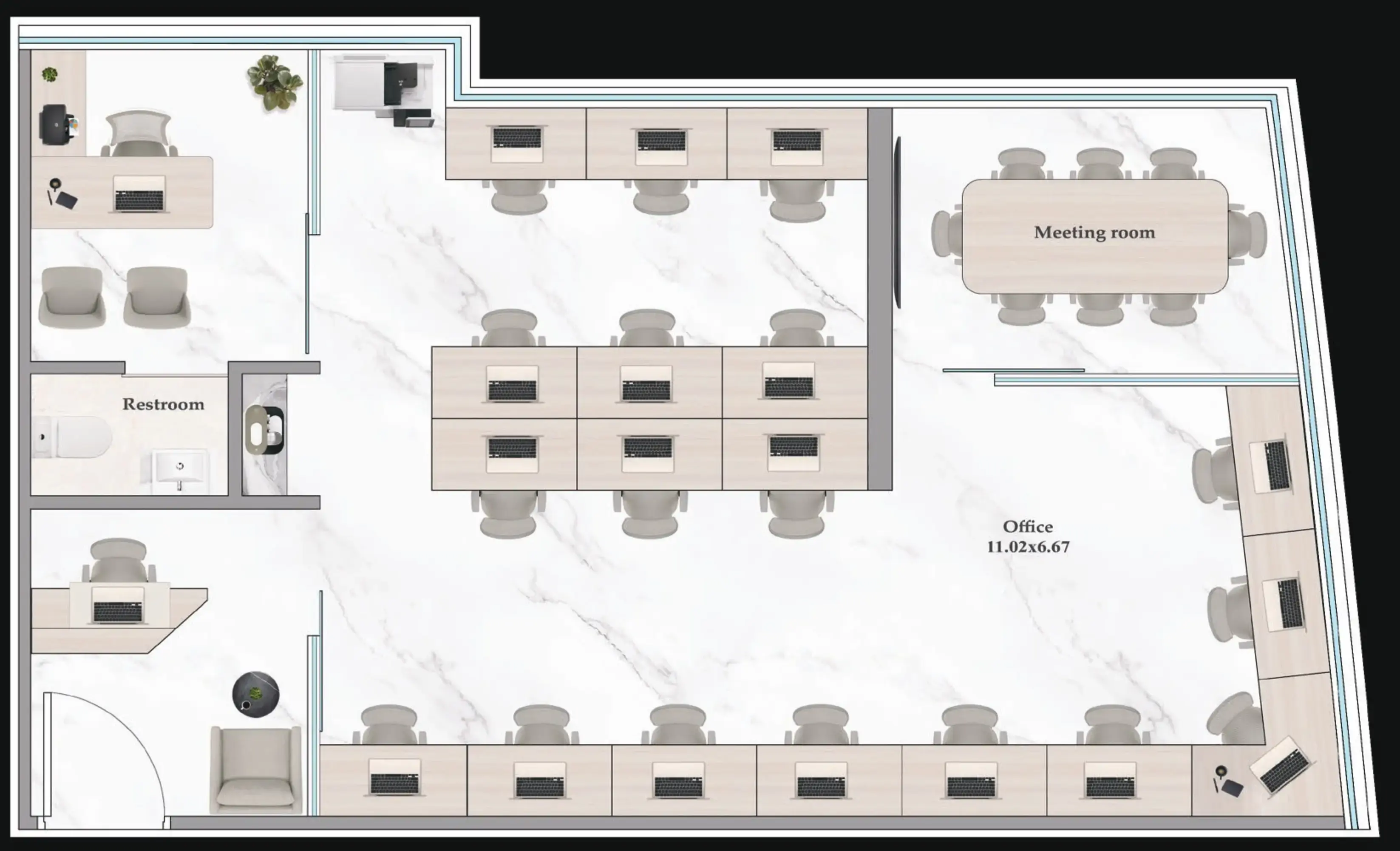 Office #ASPZ-F16-1609