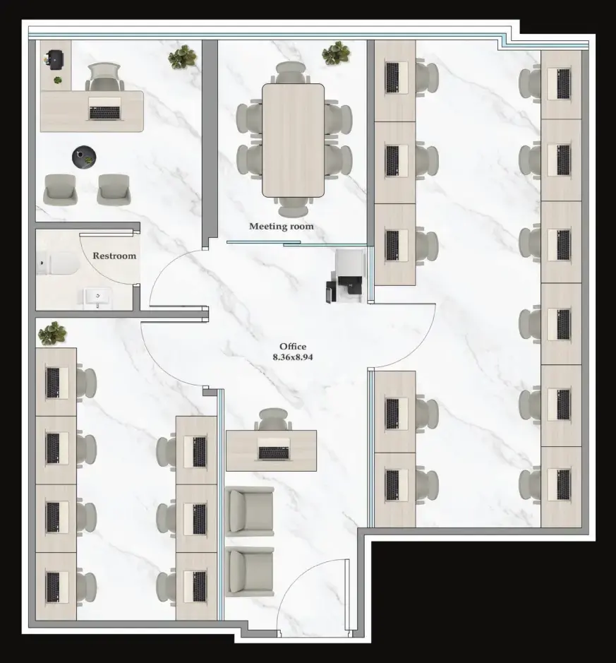 Office #ASPZ-F07-719