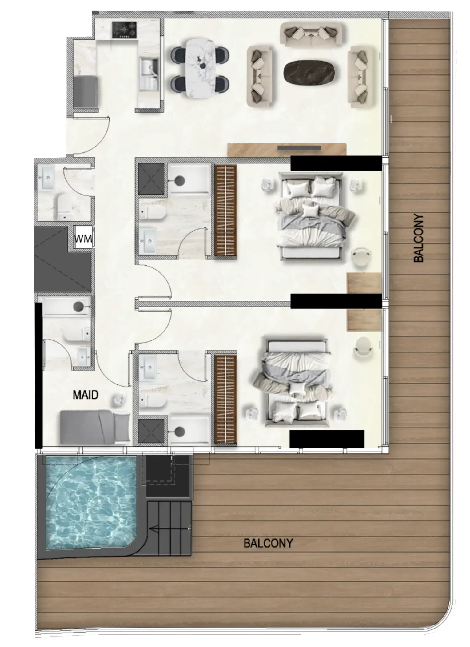 2 BR #527
