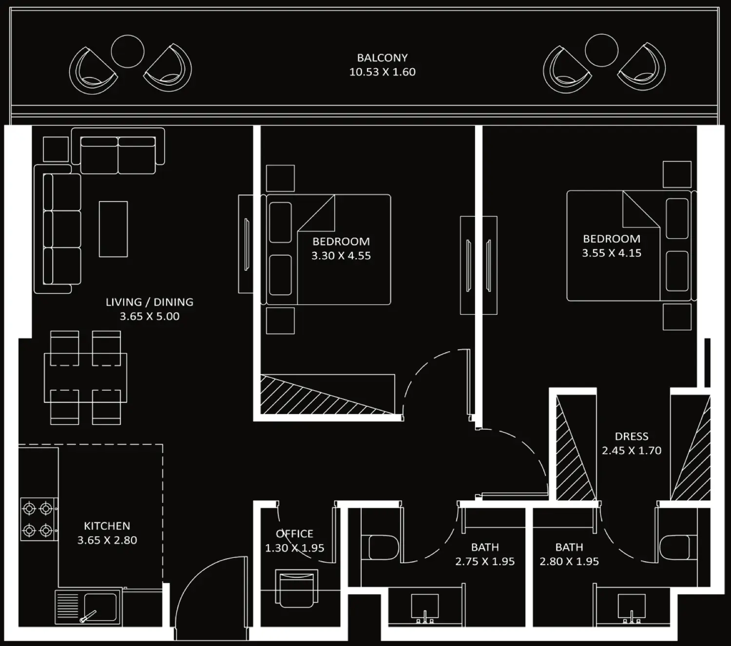 2 BR #B101Z-F94-9410