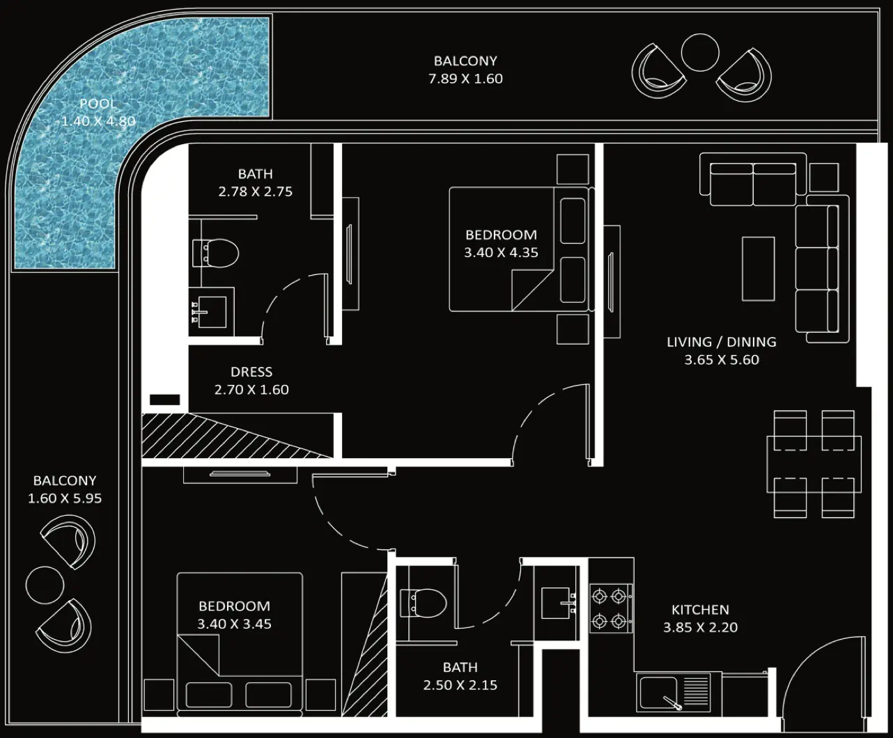 2 BR #B101Z-F36-3607