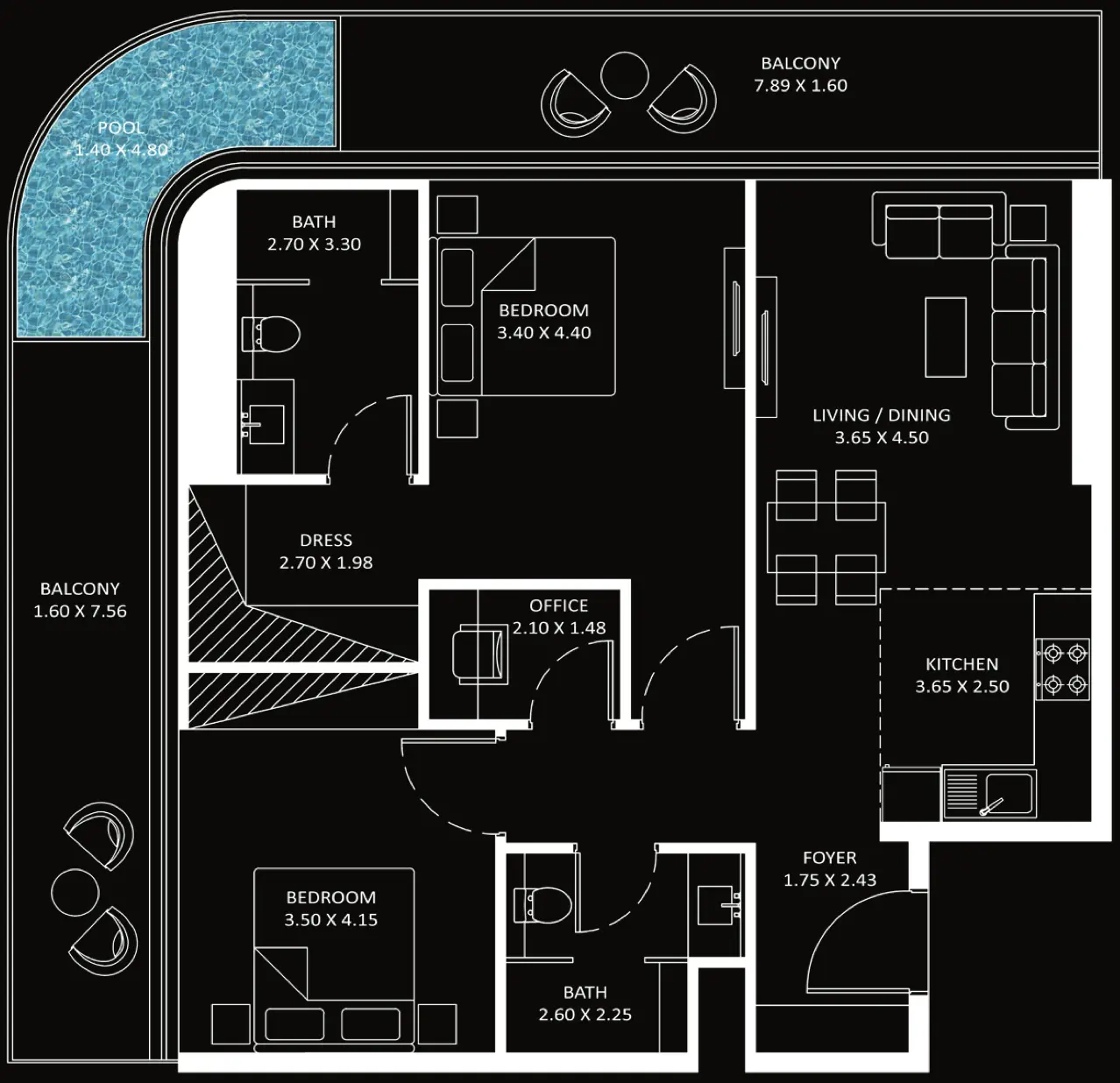 2 BR #B101Z-F36-3603