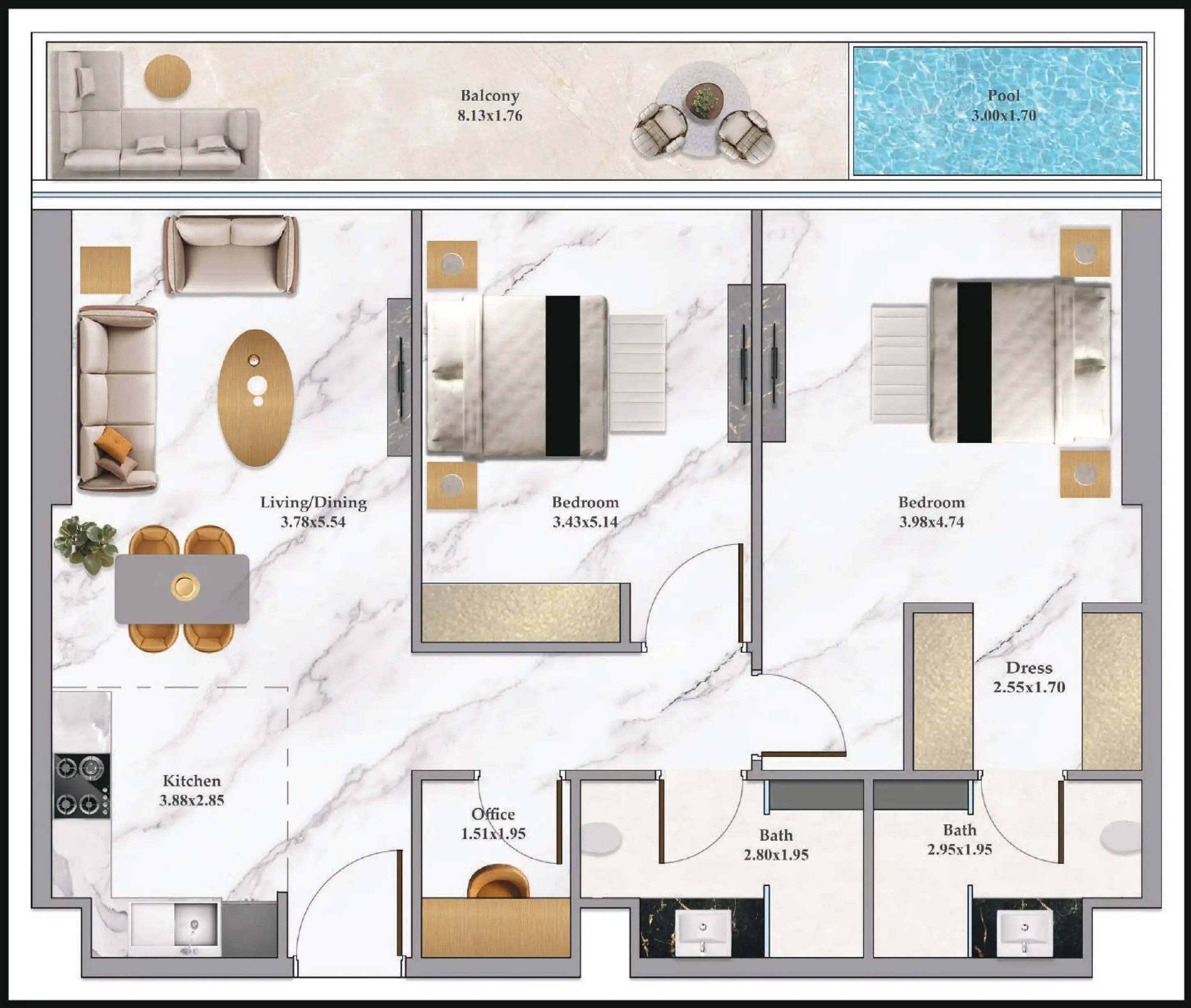 2 BR #B102Z-F56-5614