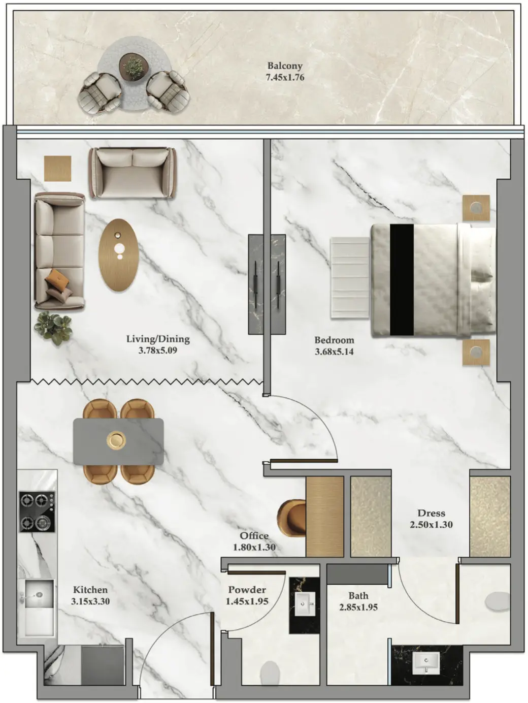 2 BR #B102Z-F49-4912