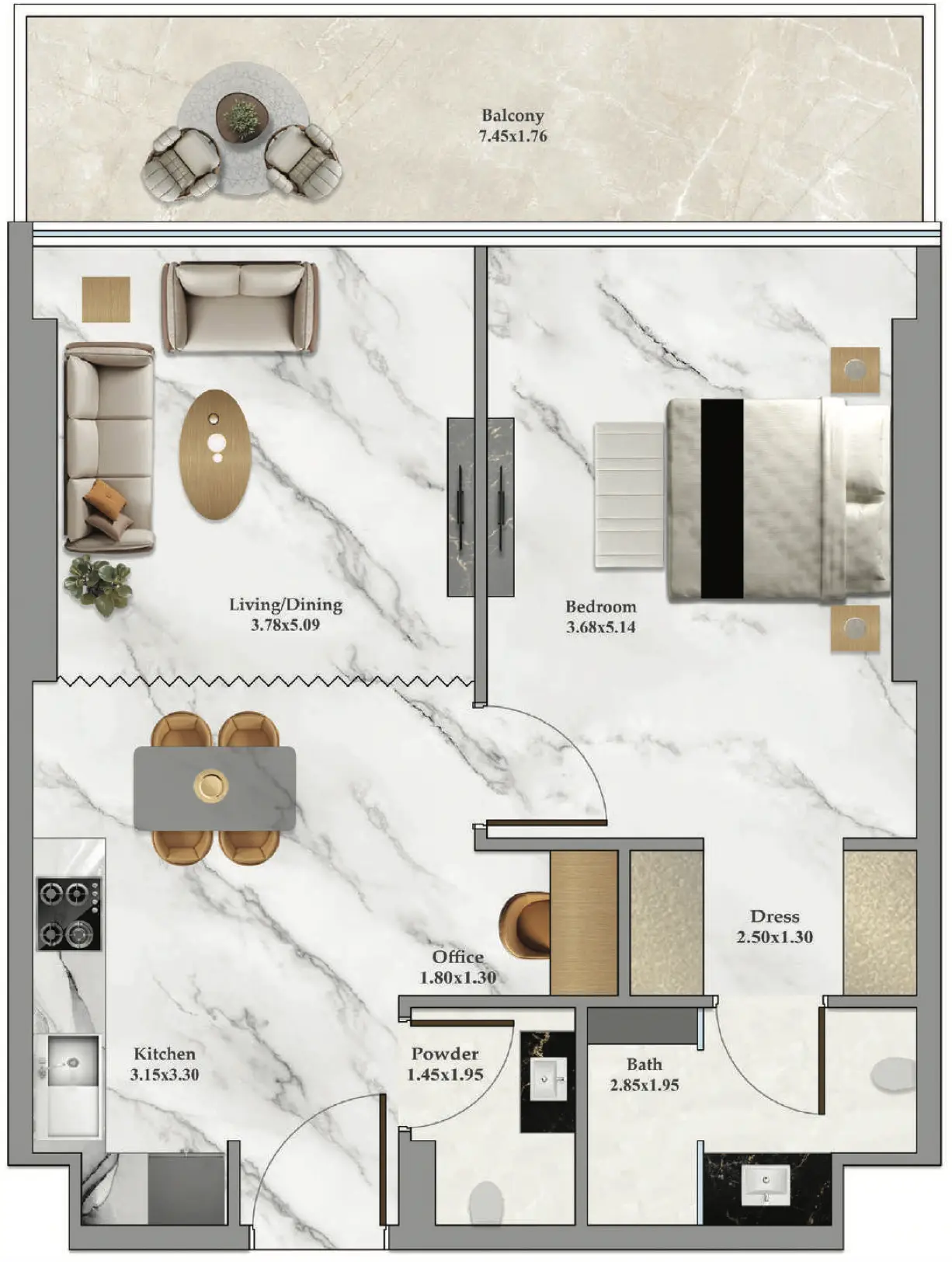 2 BR #B102Z-F50-5012