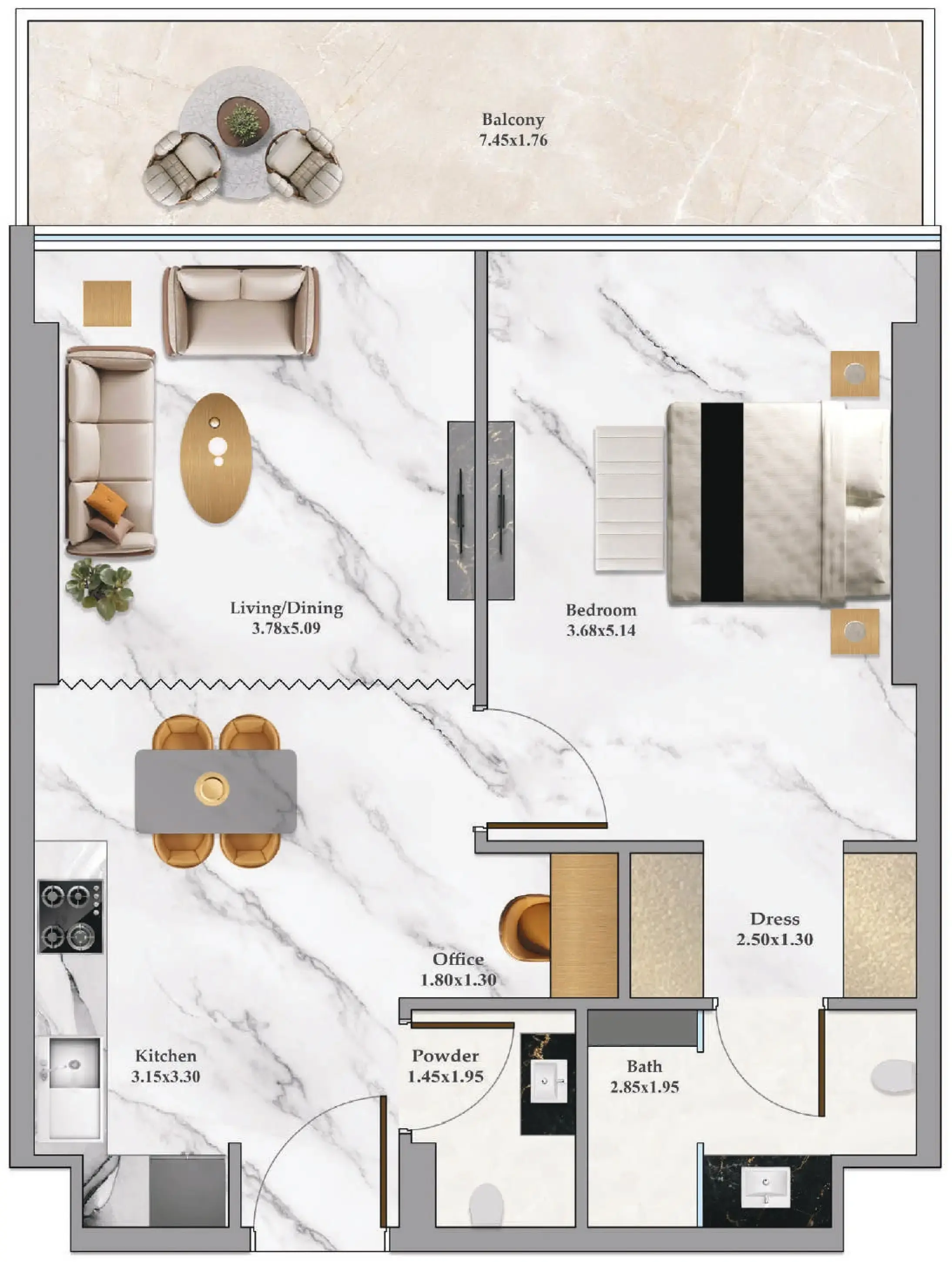 1 BR #B102Z-F27-2715