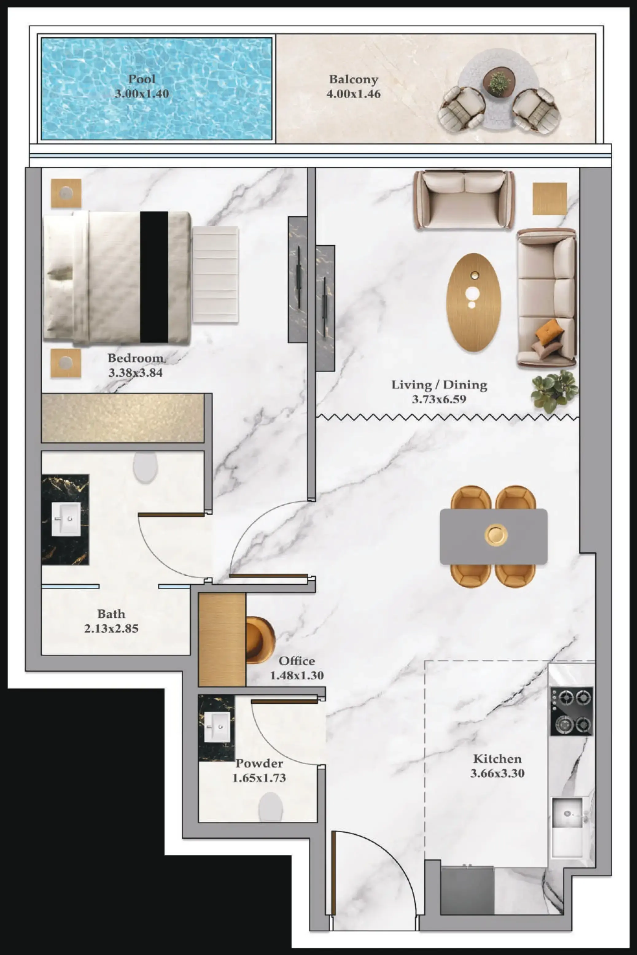 1 BR #B102Z-F31-3114