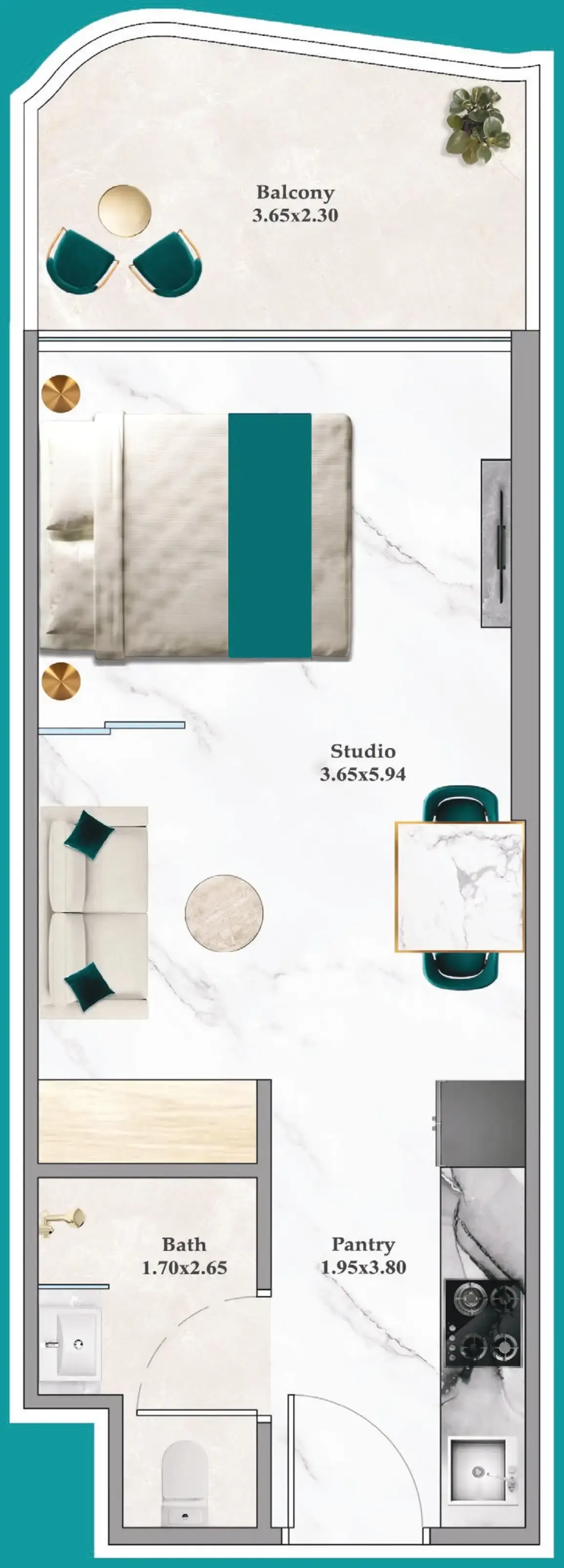 Studio #BRZ-F13-1316