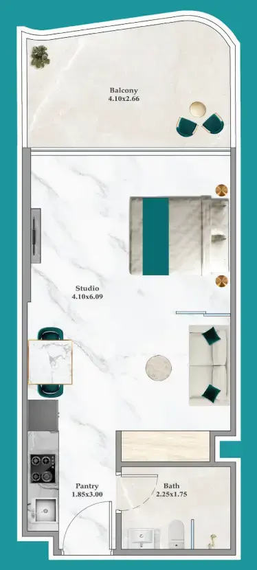 Studio #BRZ-F34-3407