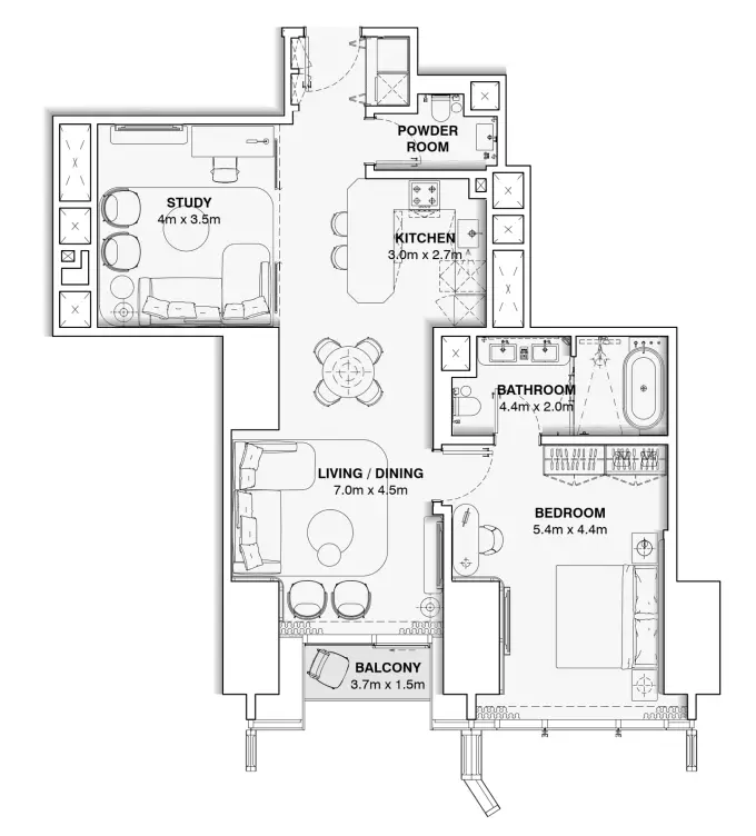 1 BR #3914