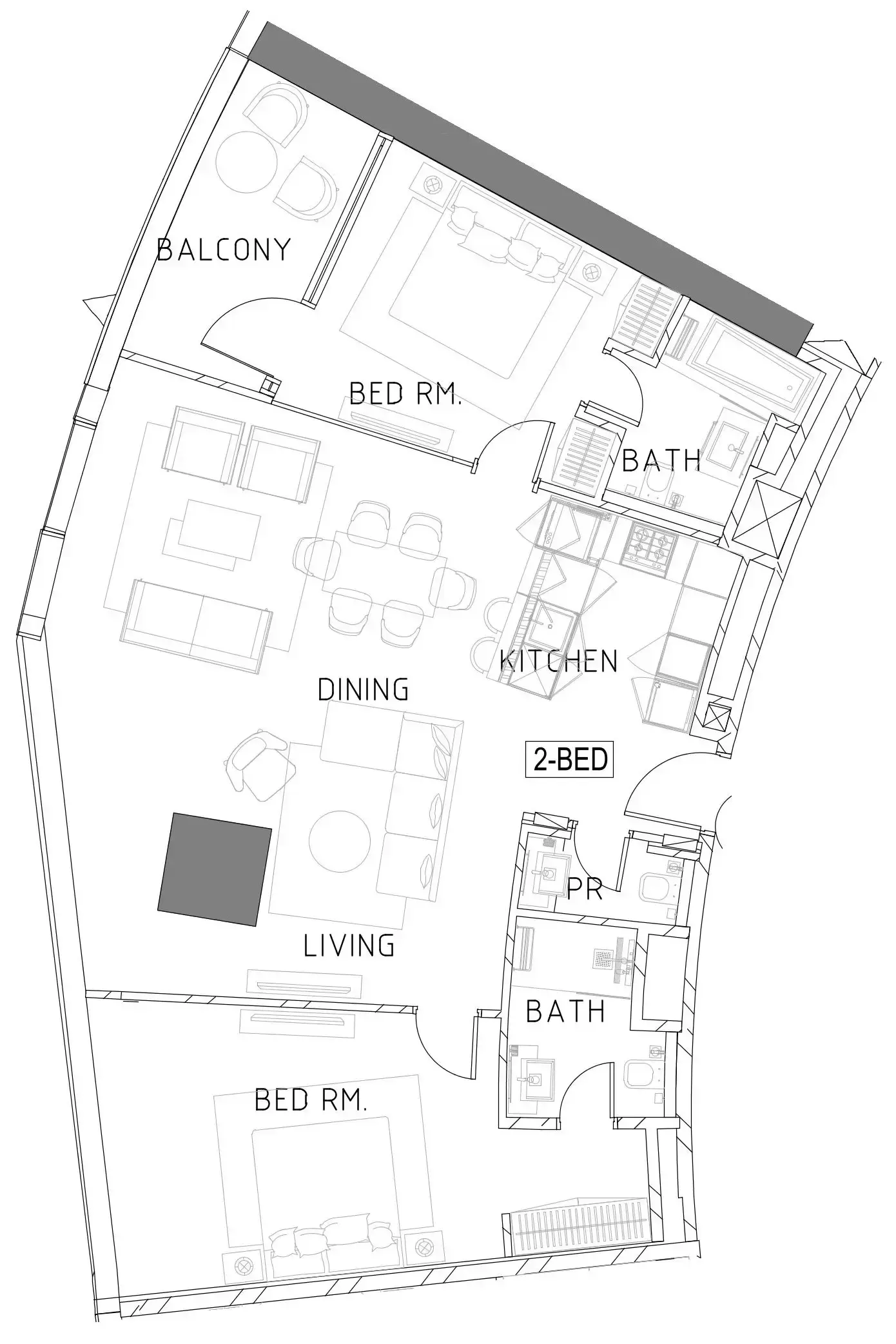 2 BR #AYKC3D/78/7814