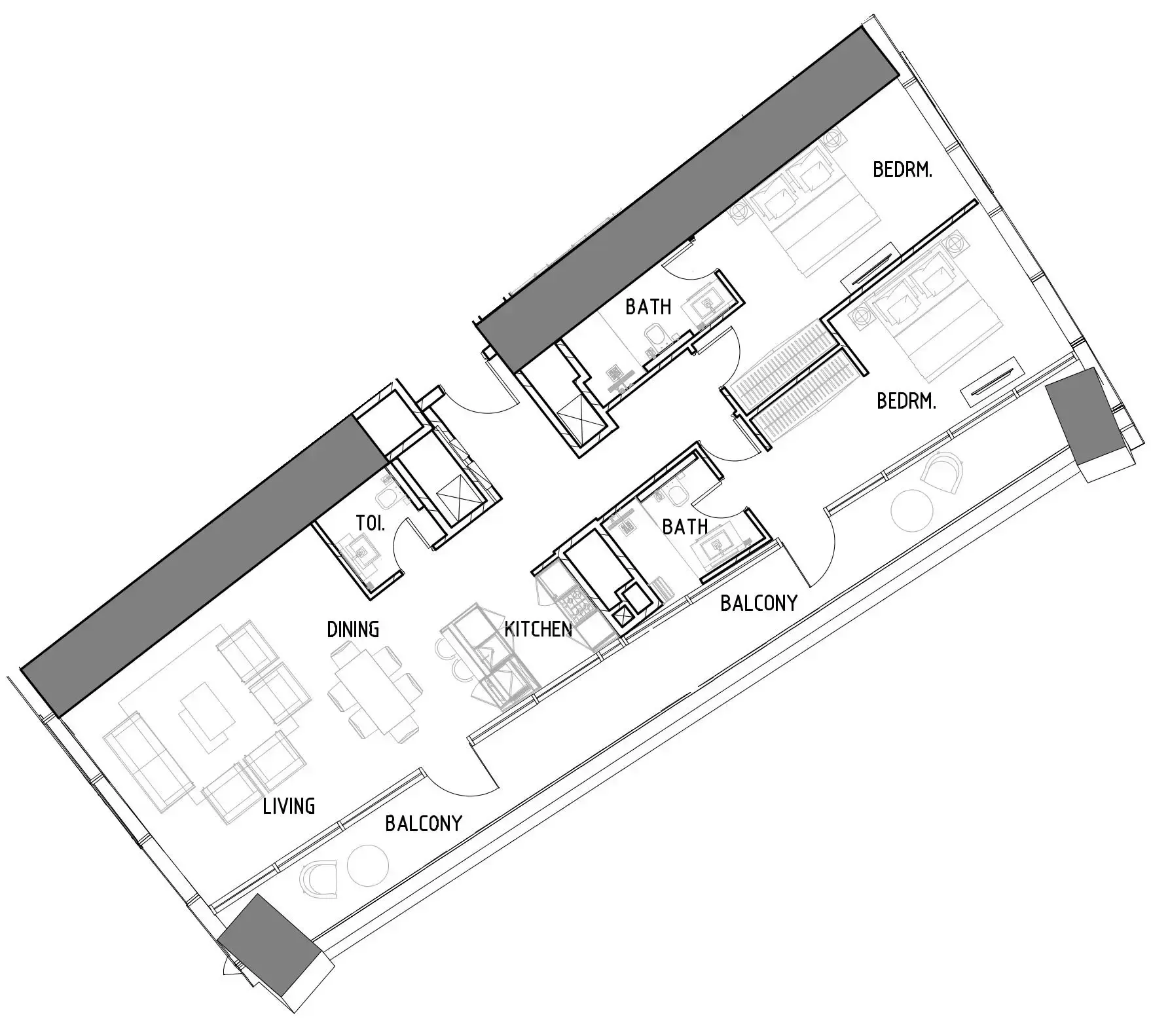 2 BR #AYKC3D/78/7805