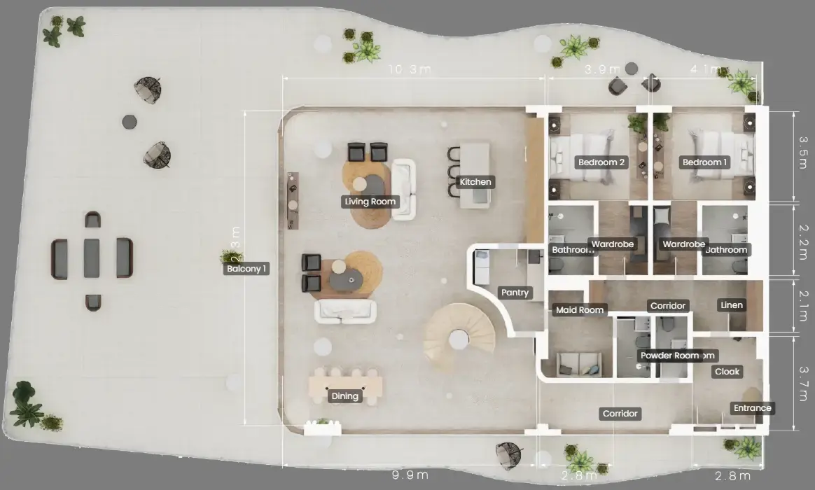 4 BR #MamshaPalm-Residence-01-09