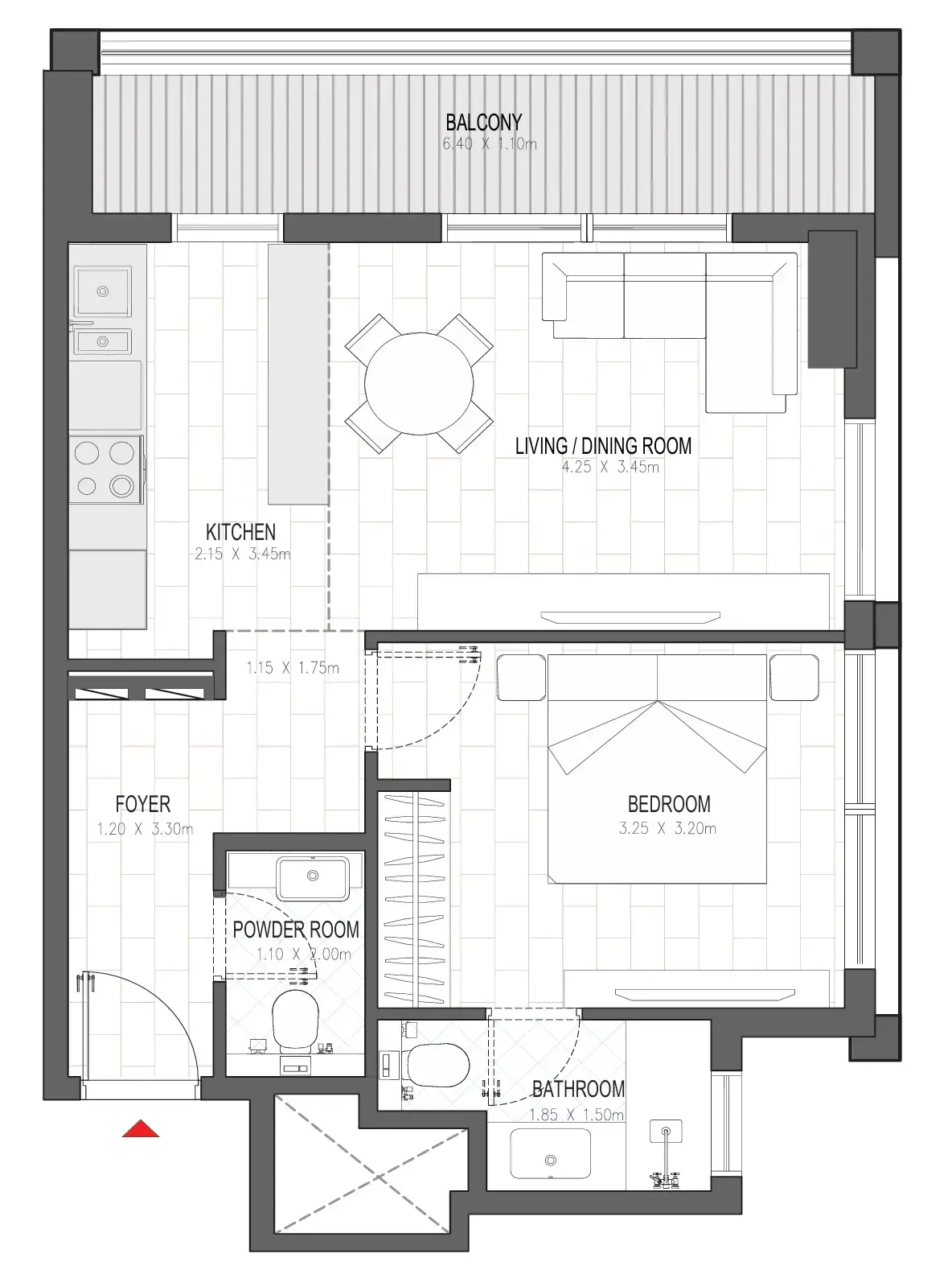 1 BR #OLFAH 4 - 1BR - 1104