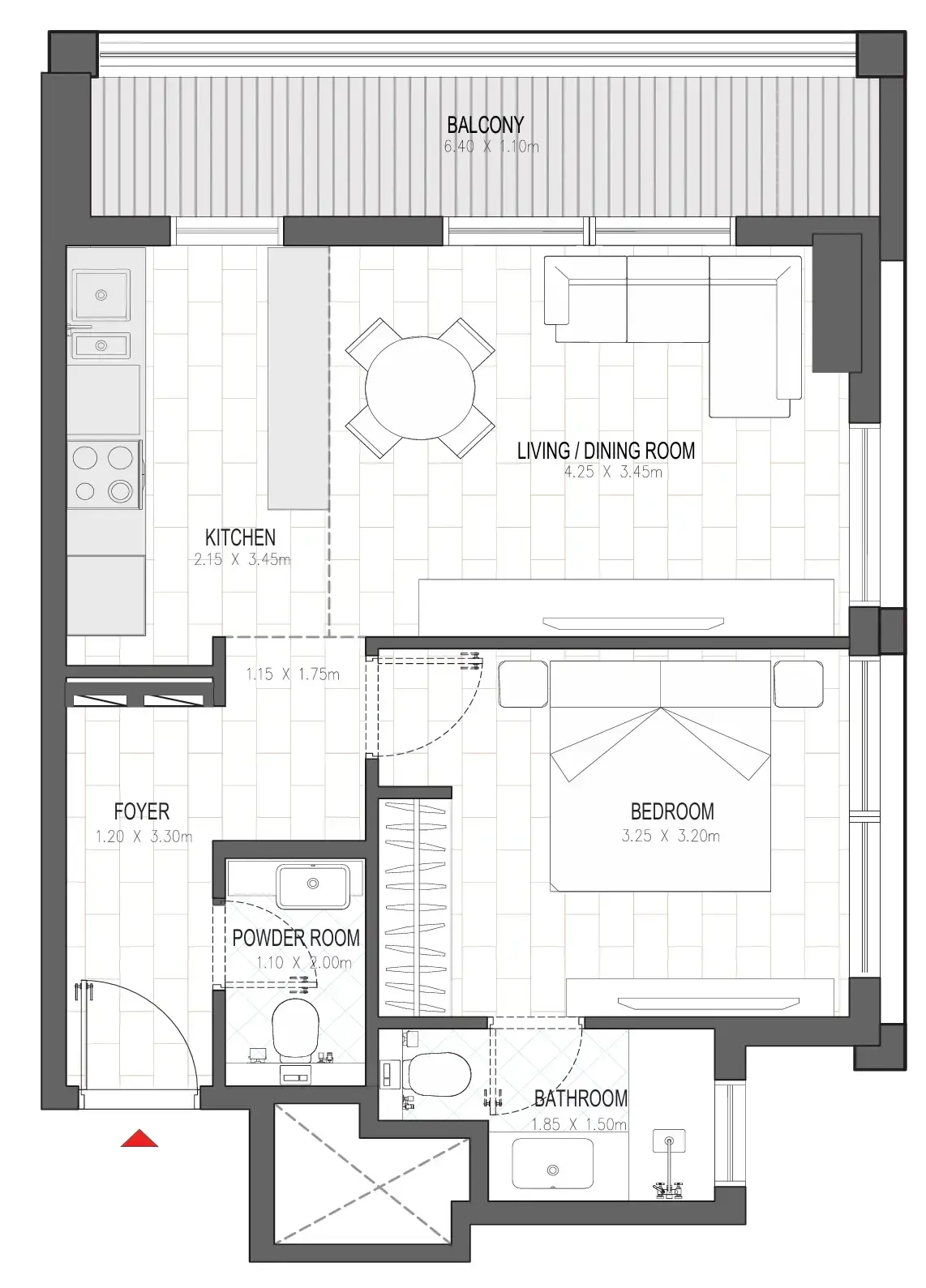 1 BR #OLFAH 4 - 1BR - 604