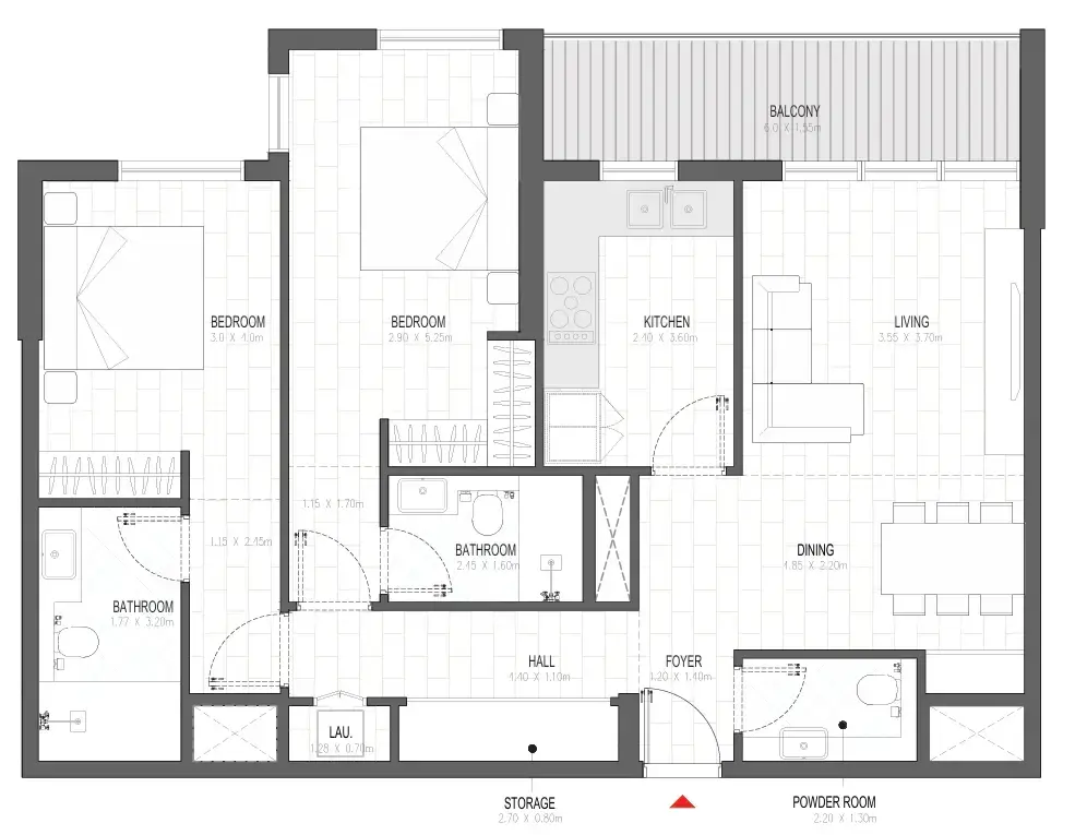 2 BR #OLFAH 2 - 2BR - G02