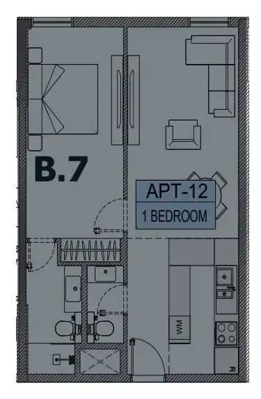 1 BR #OLFAH 3 - 1BR - G12