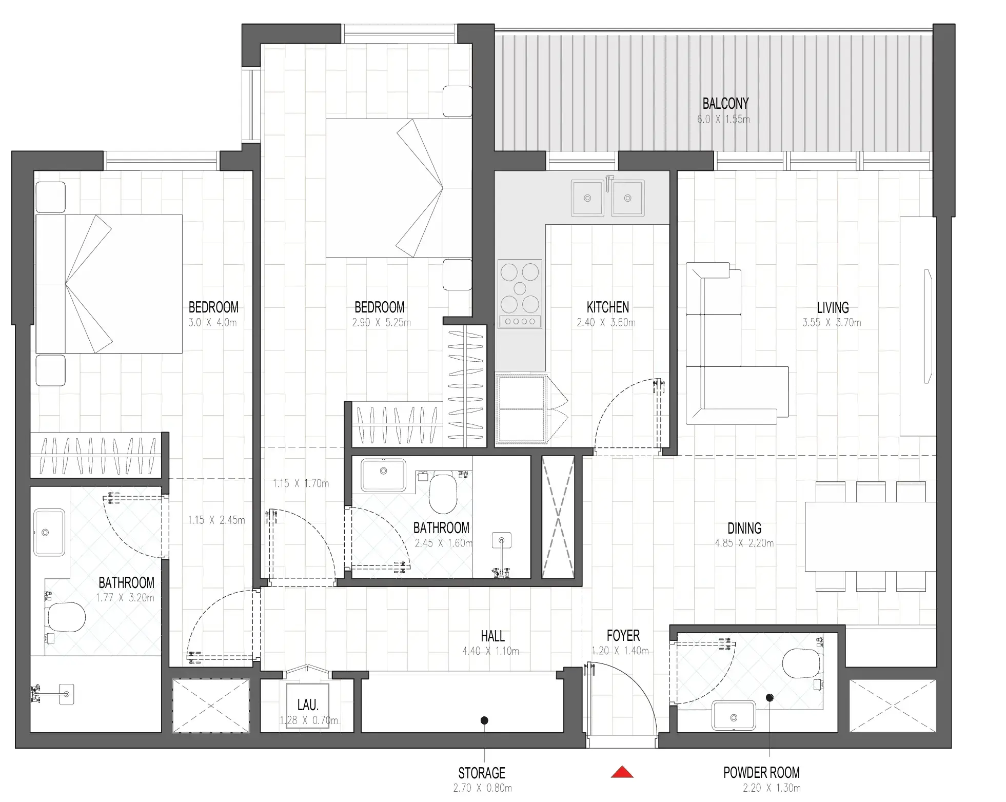2 BR #OLFAH 3 - 2BR - 601