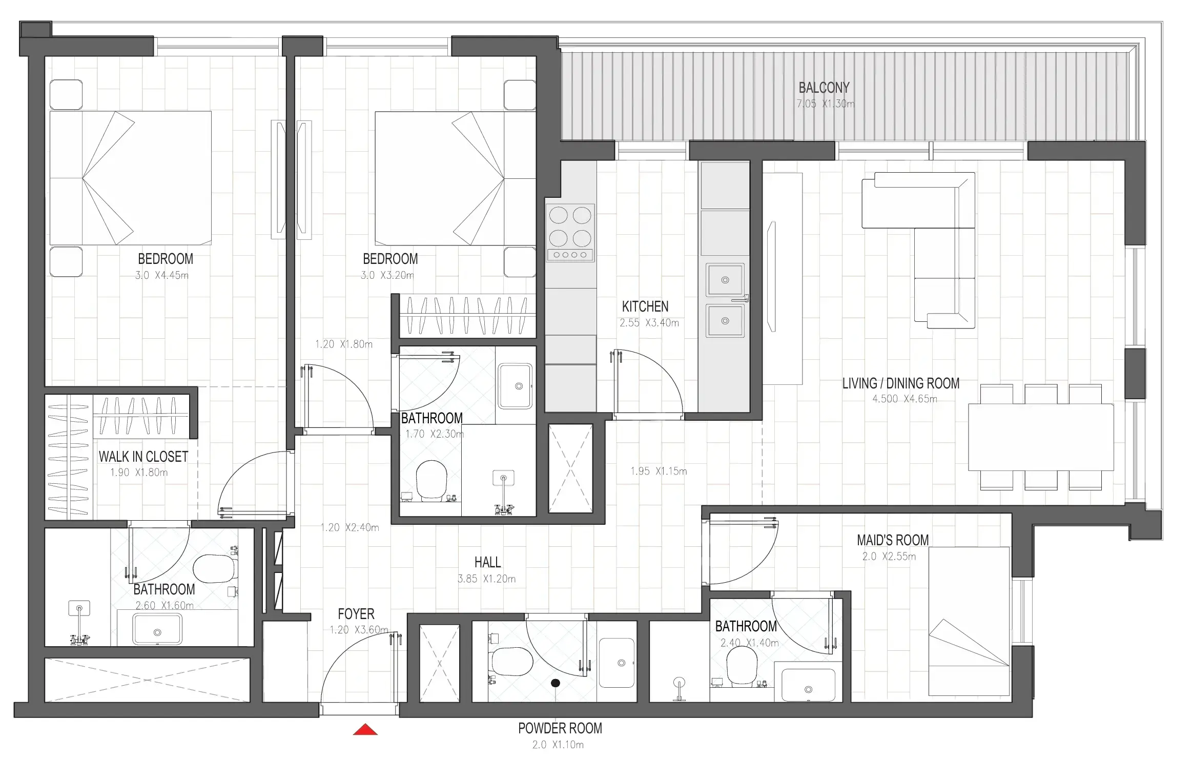 2 BR #OLFAH 4 - 2BR - 511