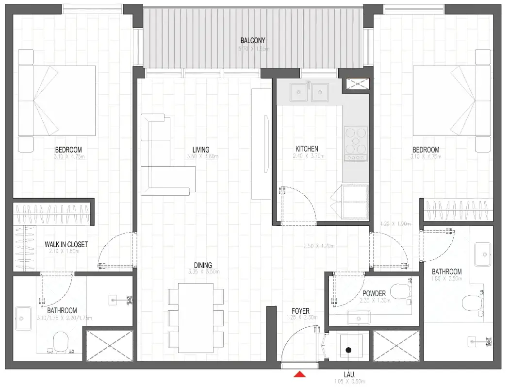 2 BR #OLFAH 2 - 2BR - G07