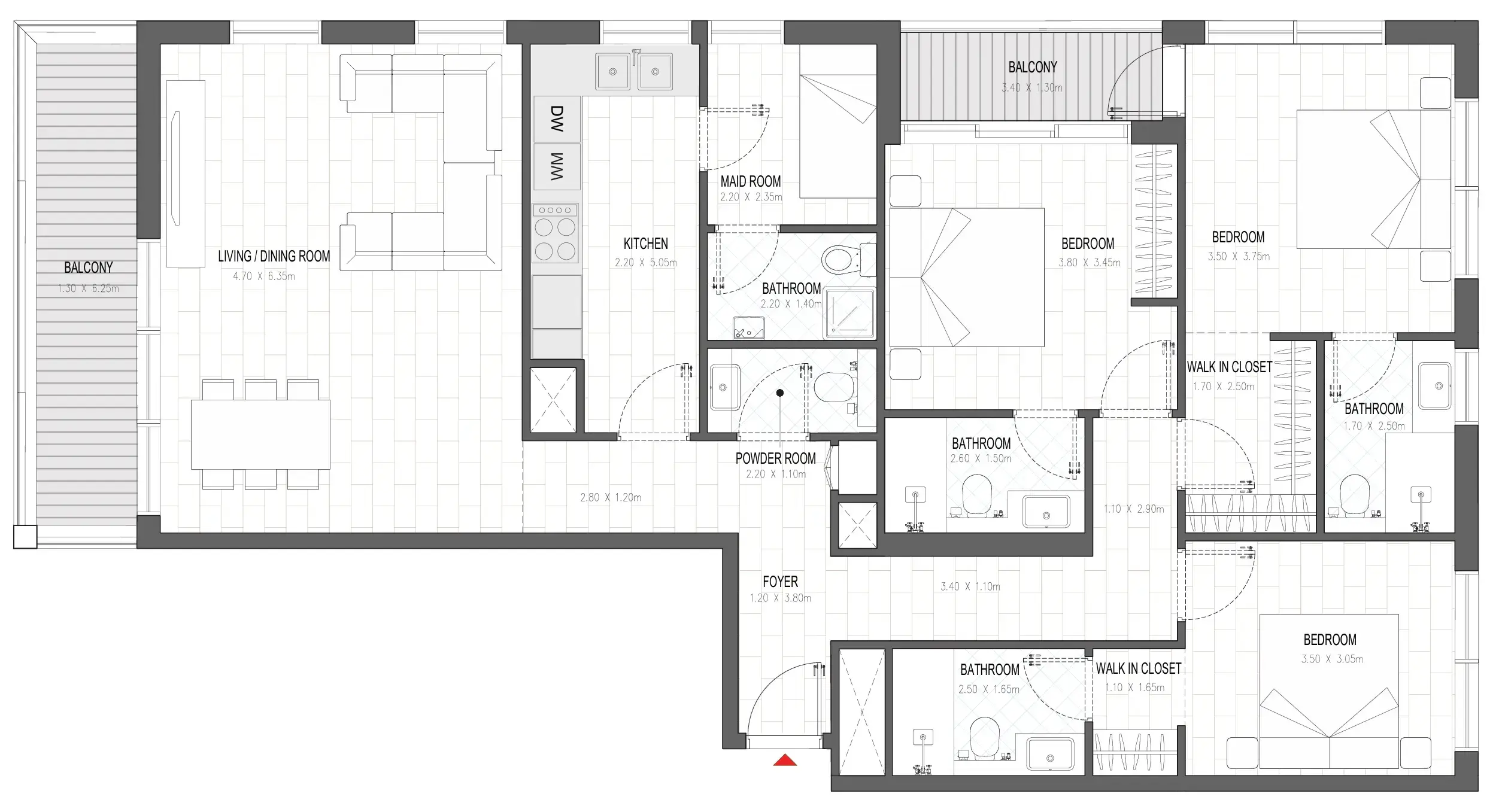 3 BR #OLFAH 3 - 3BR - G10