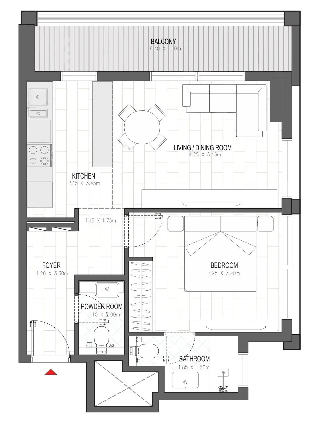 1 BR #OLFAH 4 - 1BR - 104