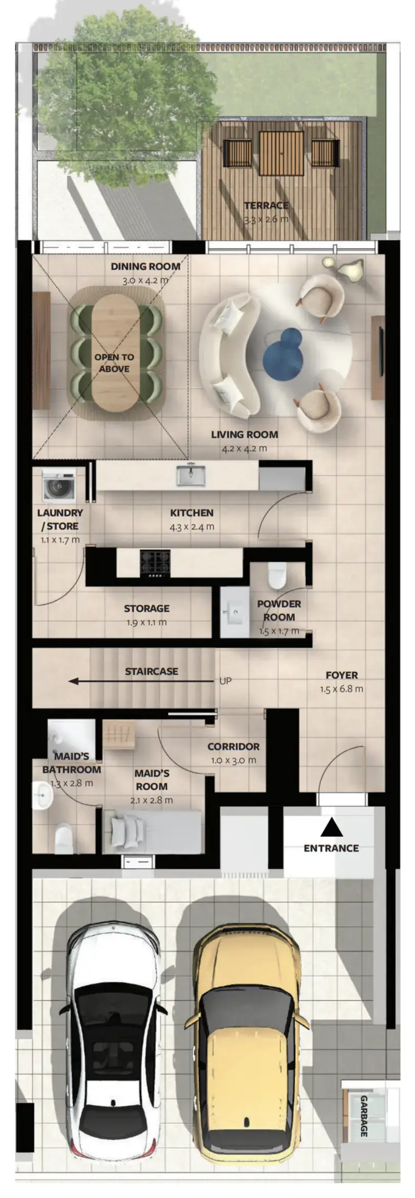 3 BR #WD1-RAY1-B15-TH3-2