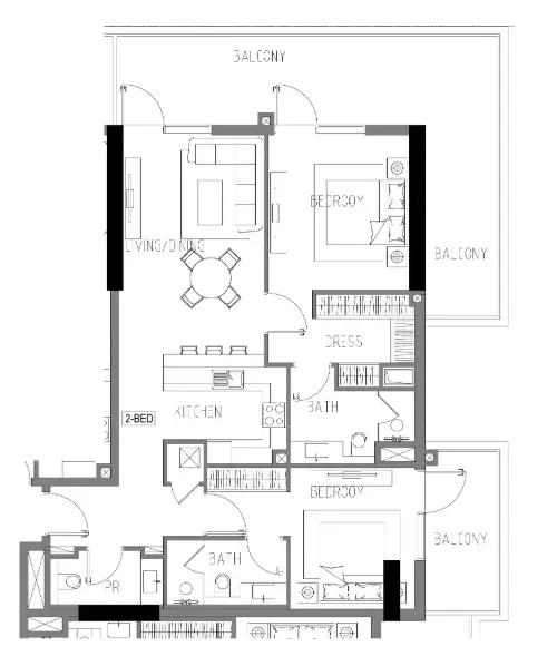 2 BR #DRVN1A/11/1113