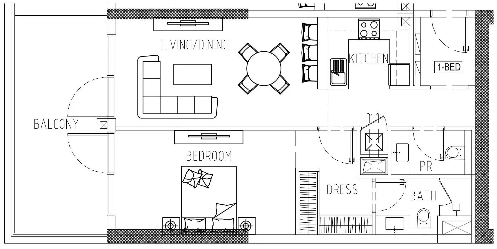 1 BR #DRVR1A/10/1001