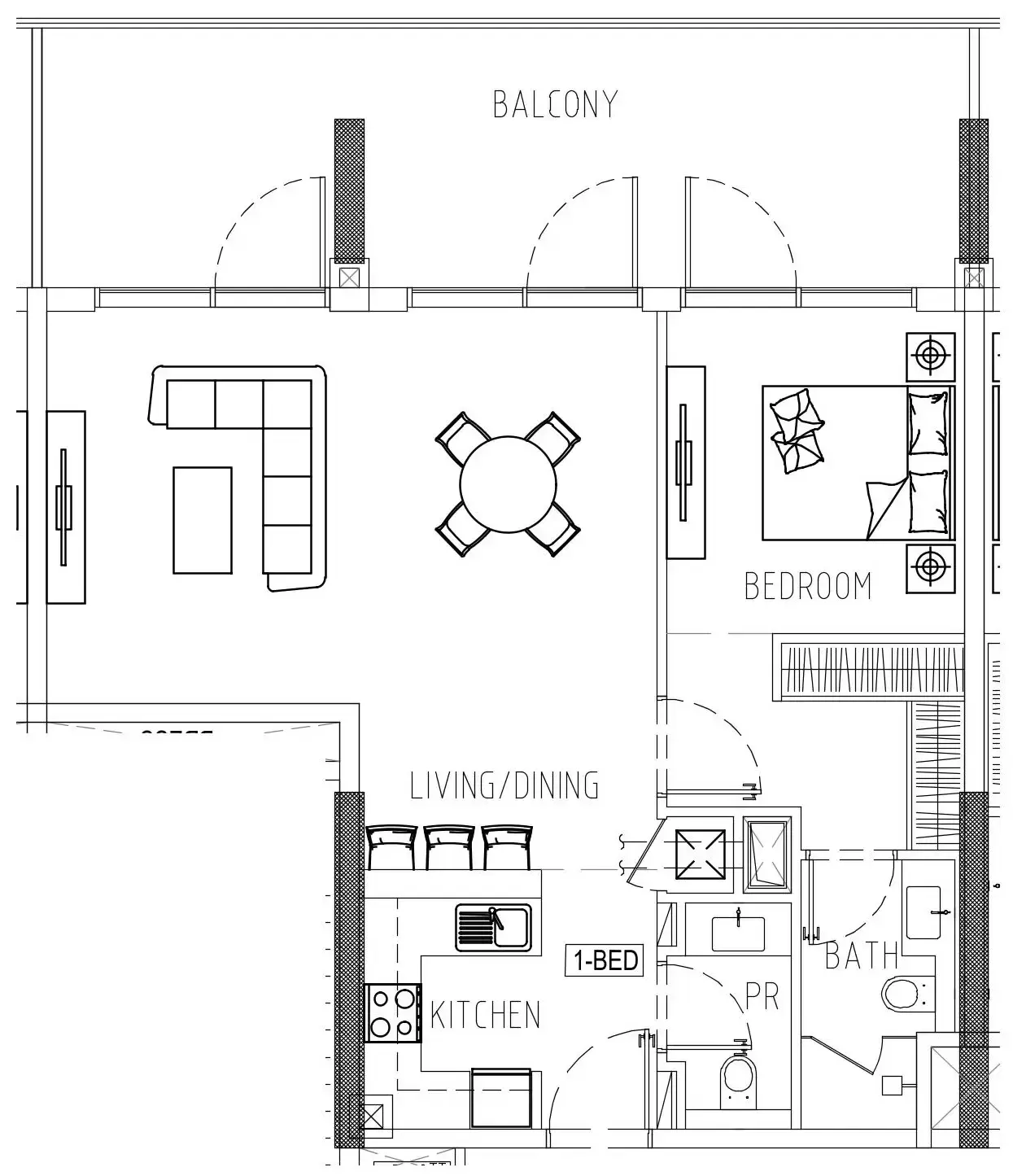 1 BR #DRVR1B/10/1012