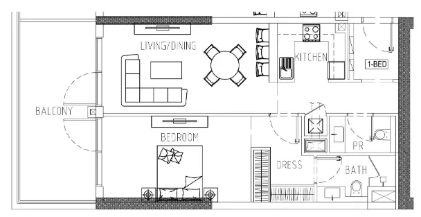 1 BR #DRVR2B/11/1101