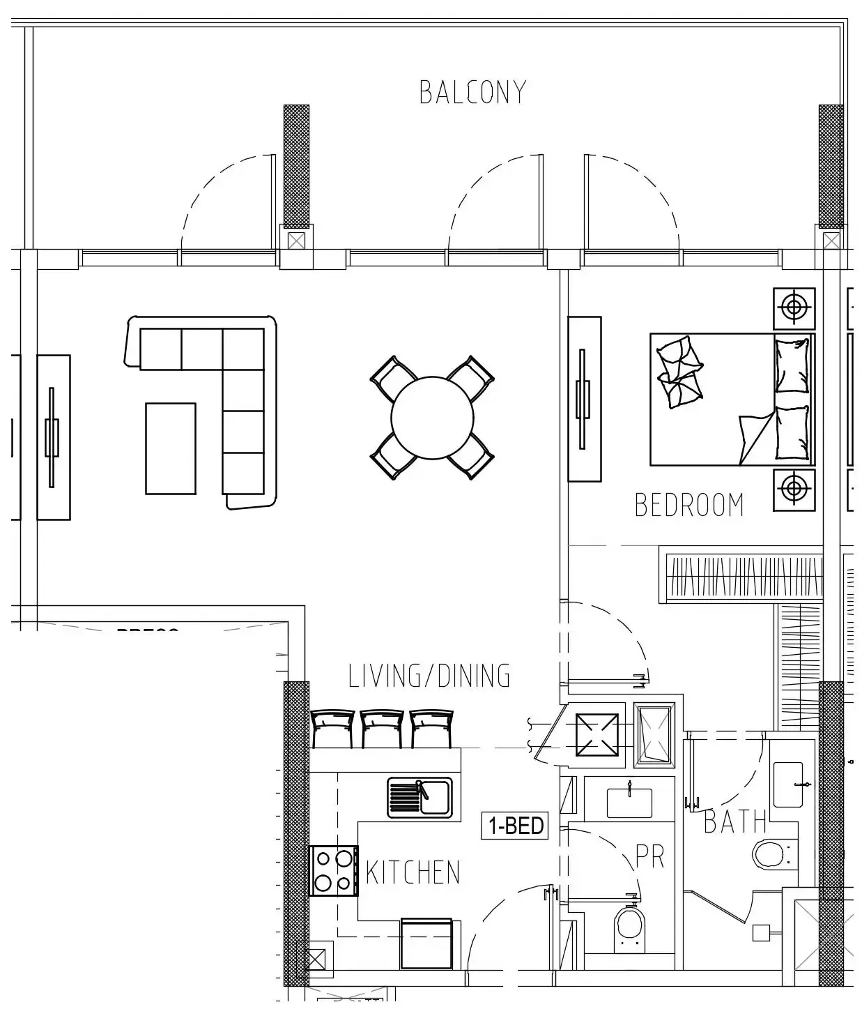 1 BR #DRVR2A/11/1112