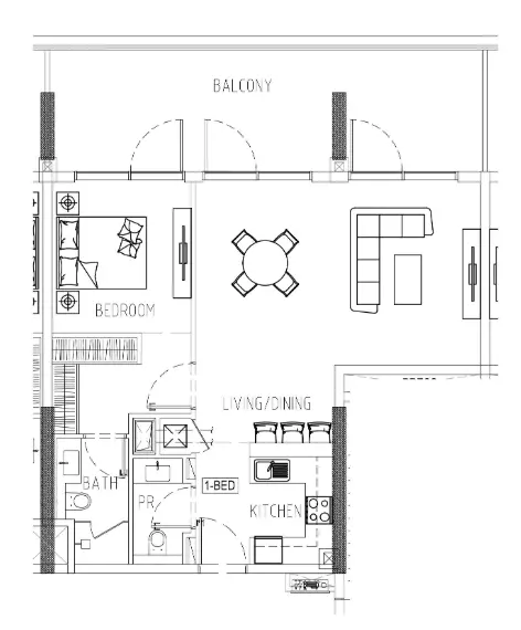 1 BR #DRVR2B/12/1212