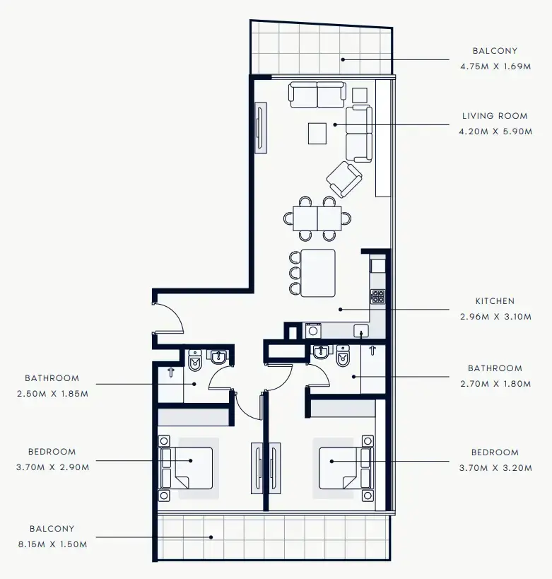 2 BR #R REVE - 2-1305