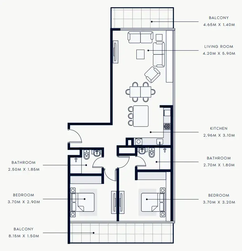 2 BR #R REVE - 2-605