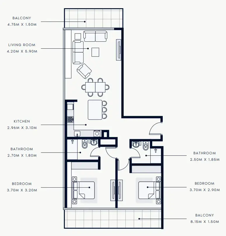 2 BR #R REVE - 2-201