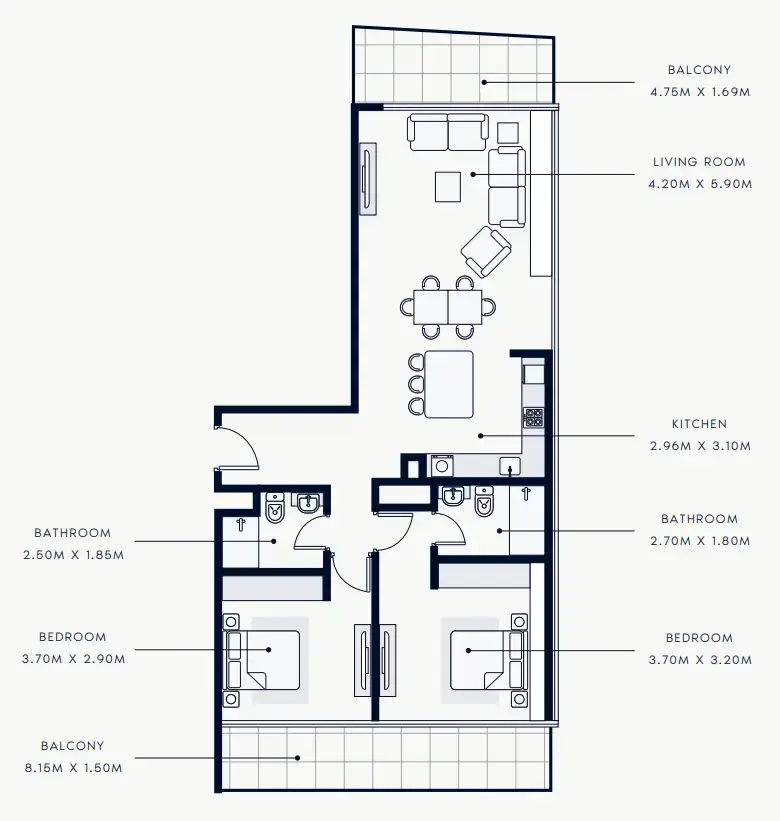 2 BR #R REVE - 2-905