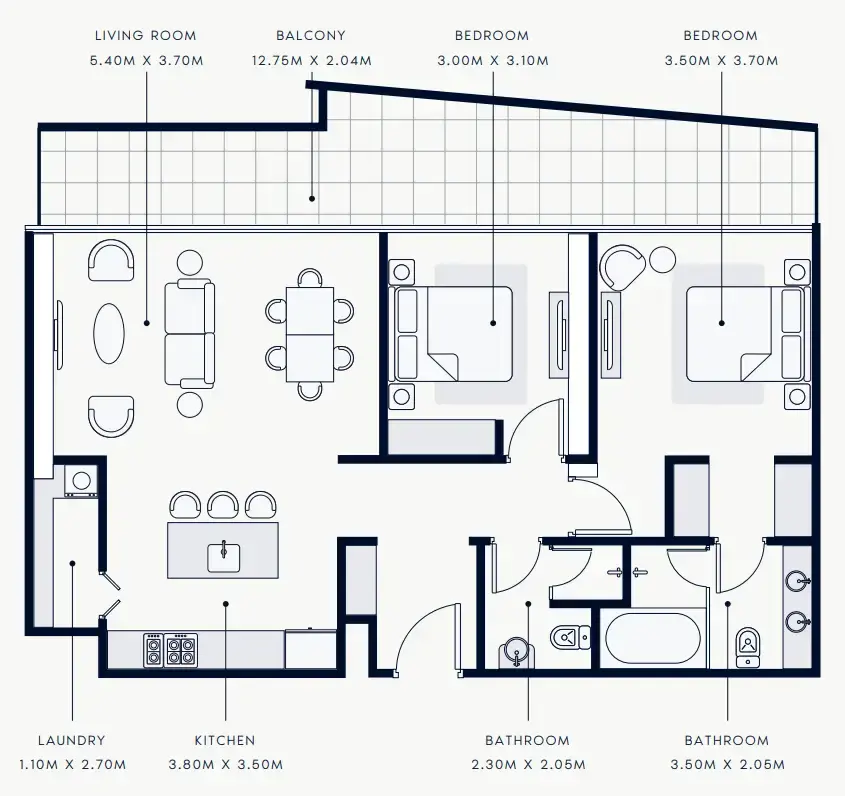 2 BR #R REVE - 2-1404