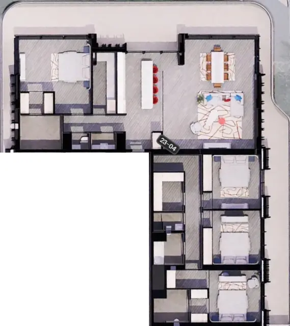 4 BR #AlMarjan-R2-23-04