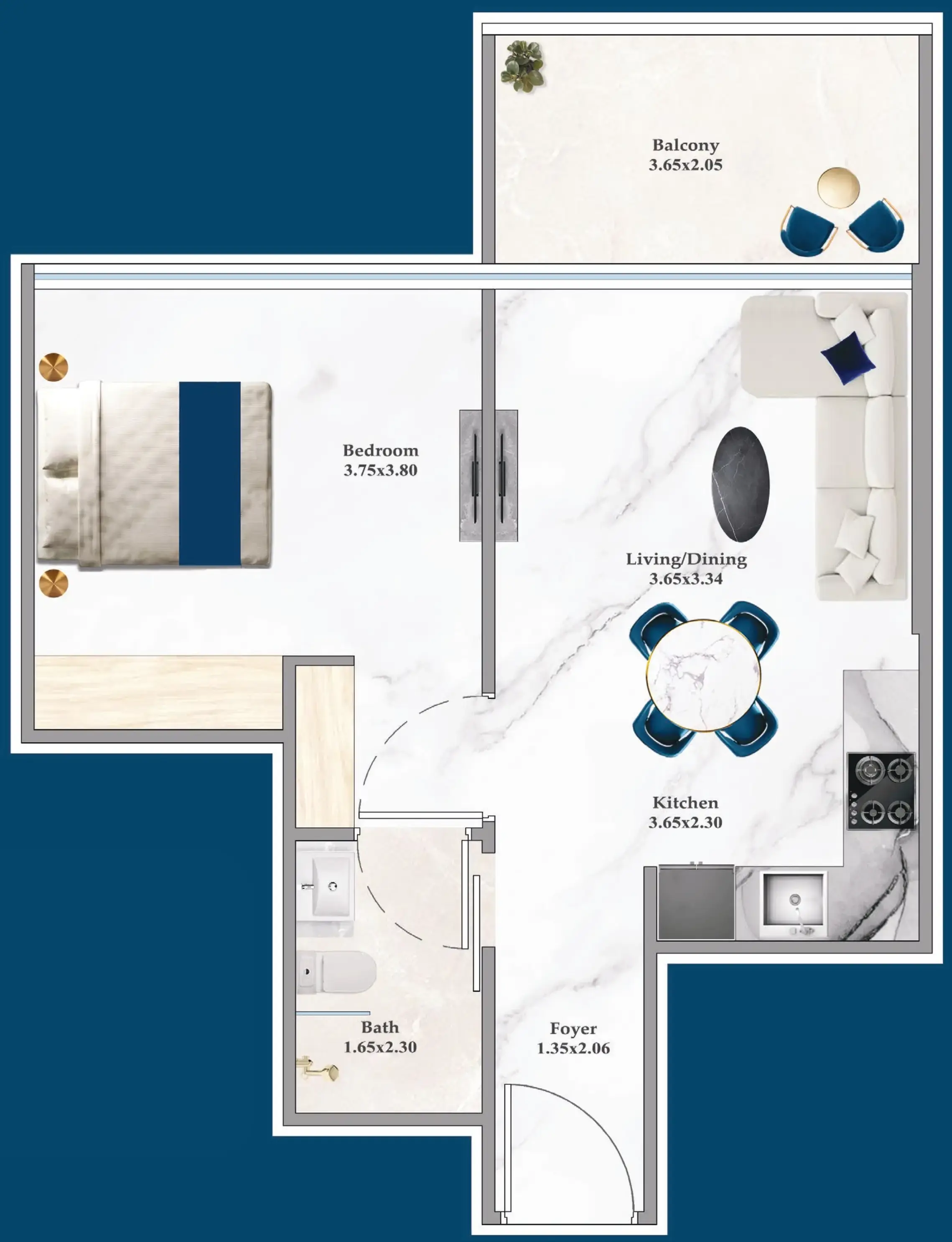 1 BR #SRNZ-A-F05-508