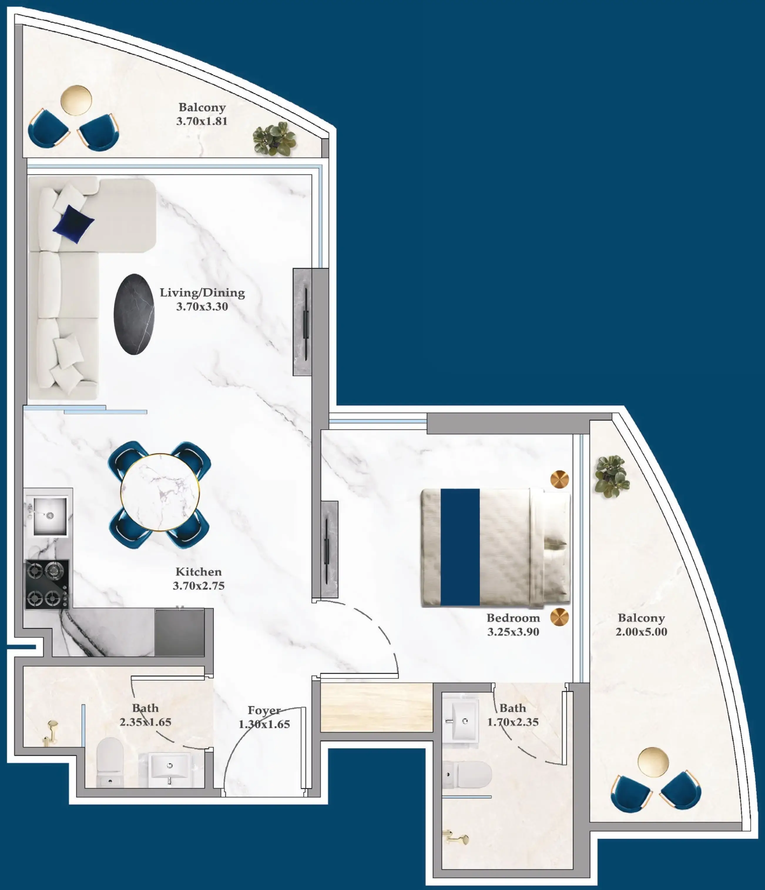 1 BR #SRNZ-A-F34-3416