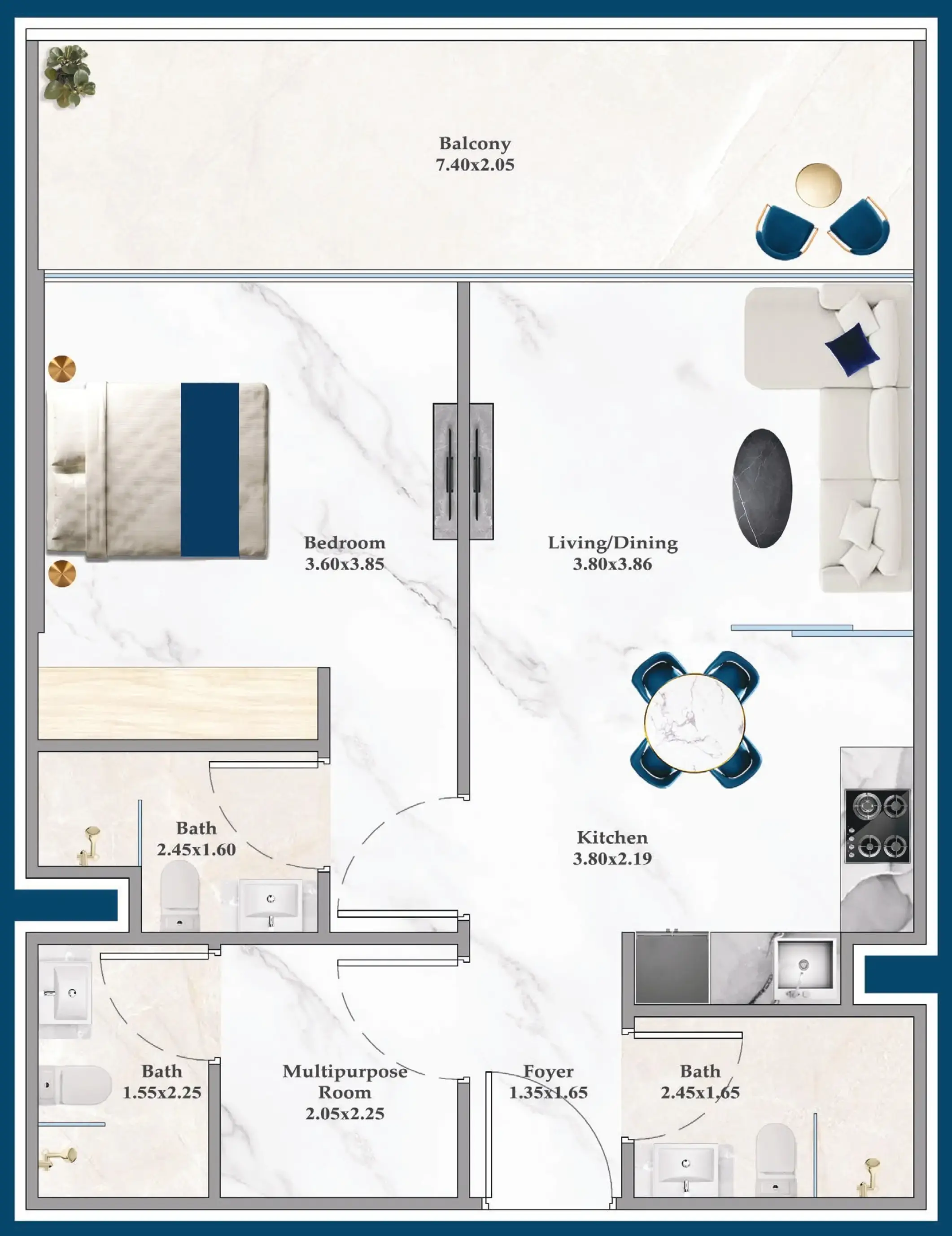1 BR #SRNZ-A-F18-1805