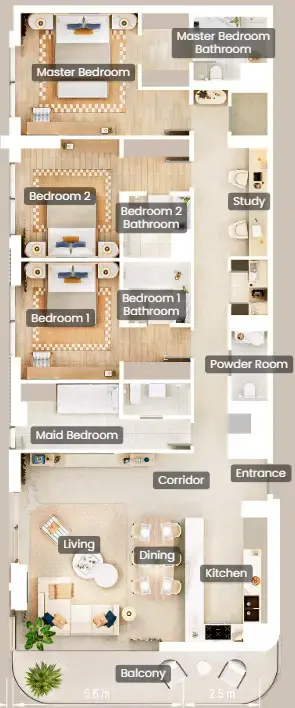 3 BR #TheBeachHouse-B11-03-10