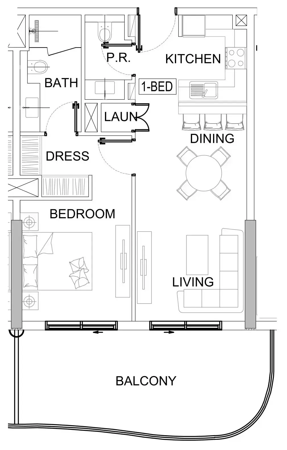 1 BR #DLGV14A/13/1321